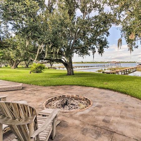 Waterfront Lake Placid Home With Dock And Fire Pit Extérieur photo