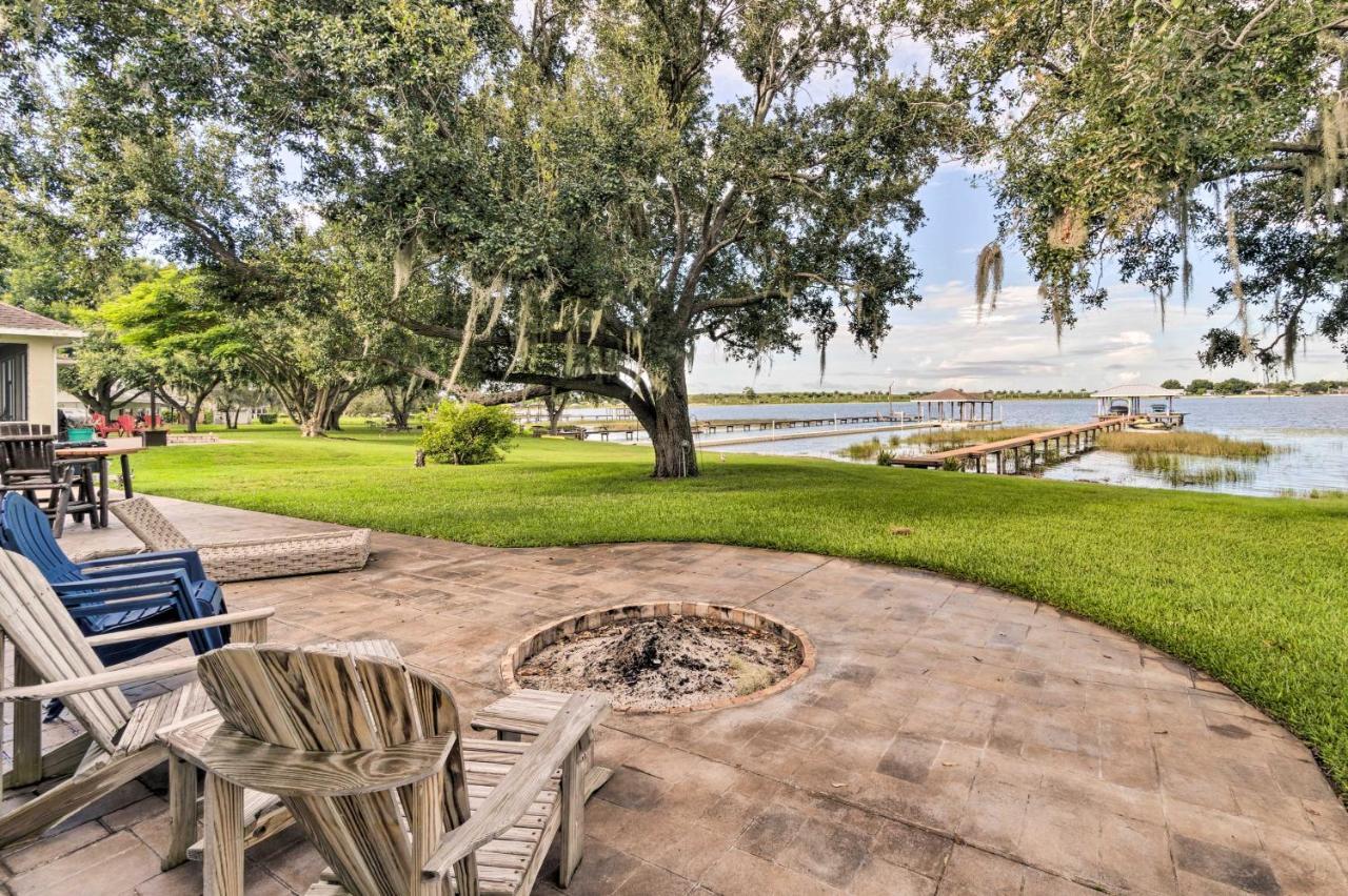 Waterfront Lake Placid Home With Dock And Fire Pit Extérieur photo